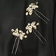 thumbnail image 3 of Pin Genérico Hecho Cristal Nupcial Dorado Joyería Para El Cabello Accesorios Para El BLESIY Pin de la cabeza, 3 of 7