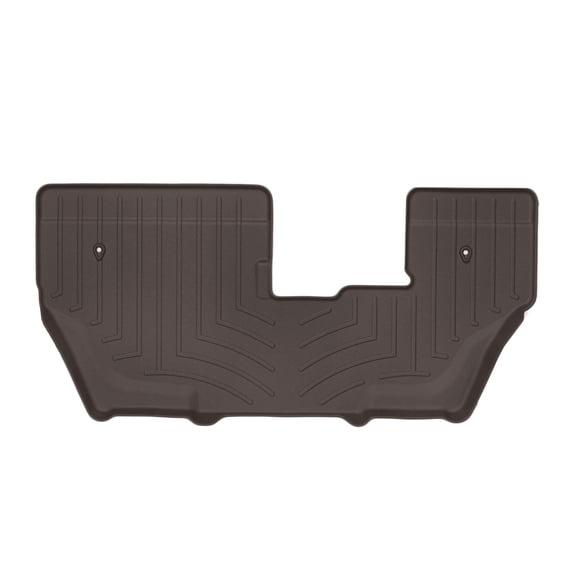 WeatherTech Custom Fit FloorLiners compatible with BMW X7 M50i, ALPINA XB7, X7 50i, X7 40i, X7 M60i - 3rd Row, Cocoa
