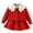 Red, variant on Staki Toddler Girls Sweater Skirt Set Bow-knot Cardigan Sweater Winter Coat Set 1-6Y(Red,2-3 Years)