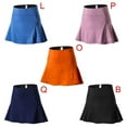 thumbnail image 1 of PRAETER Women's High Waist Sports Skirt Pants Yoga Fitness Tennis Skirt Lined With Anti-light Running Short Skirt, 1 of 11