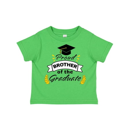 

Inktastic Proud Brother Of The Graduate-Family Graduation Gift Toddler Boy or Toddler Girl T-Shirt