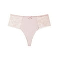 thumbnail image 1 of Women's Solid Color Lace Triangle Bikini Underwear Soft Lightweight Comfortable Daily Wear, 1 of 2