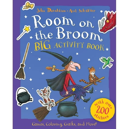 Room On The Broom Big Activity Book Paperback - 