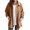 Coffee, variant on Jacket Women Fall Winter Long Sleeve Casual Button Down Collared Bed Jackets Fuzzy Warm Coat Outerwear