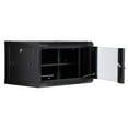 thumbnail image 2 of GloryStar Server Rack Cabinet, 6U/12U Carbon Steel with Glass Door, Cooling Fan Holes, Lock, All Accessories Included, Easy Install for Home and Office Network Setup, 2 of 7