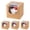 Brown-25 PCS, variant on 25 Pack Individual Cupcake Containers Boxes With Window Food Grade Holders Inserts Stackable Deep Carrier Easy Transport And Presentation (brown)