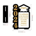 thumbnail image 3 of Graduation Table Decorations Class Of Wooden Table Sign Freestanding Centerpieces Table Toppers For High School College Prom Grad Party Supplies Graduation Decorations, 3 of 8