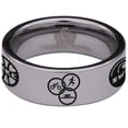 thumbnail image 2 of Triathlon Tungsten Carbide Ring, 2 of 9