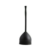Casabella Hideaway Plunger, Black