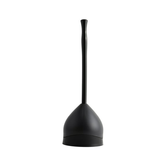 Casabella Hideaway Plunger, Black