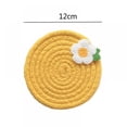 thumbnail image 3 of KARLSITEK Round Cotton Rope Coasters for Drinks Compatible with Most of Mugs and Cups Bowl Pad, 3 of 4