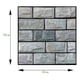 thumbnail image 2 of Pegatinas De Pared De Pvc Papel Tapiz De Azulejo Diy Rústico Autoadhesivo Decoración Para El Hogar Etiqueta Sala De Estar Decoración De La Casa Yuarrent HA043146-01, 2 of 6