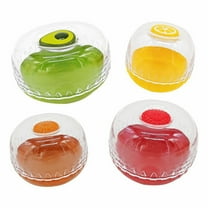 Reusable Fruit and Vegetable Storage Container with Airtight Lid - Transparent Refrigerator Organizer for Onions, Avocados, Tomatoes, and Lemons - Kitchen Freshness Solution Blahzhy