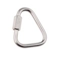 thumbnail image 4 of Transemion Portable Outdoor Carabiner Keychain Stainless Steel Quick Link 6mm 5Set, 4 of 6