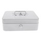 thumbnail image 2 of Caja de dinero de metal Sunnimix Blanco con depósito de banco, 2 of 8