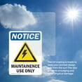 thumbnail image 6 of (2 Pack) Maintenance Use Only Sign, 6 of 7