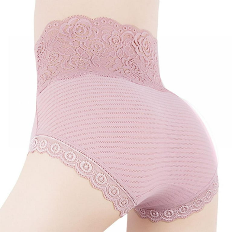 Womens High Waist Underwear Lace Panties for Women Briefs Cotton Underwear  for Women Pack of 1