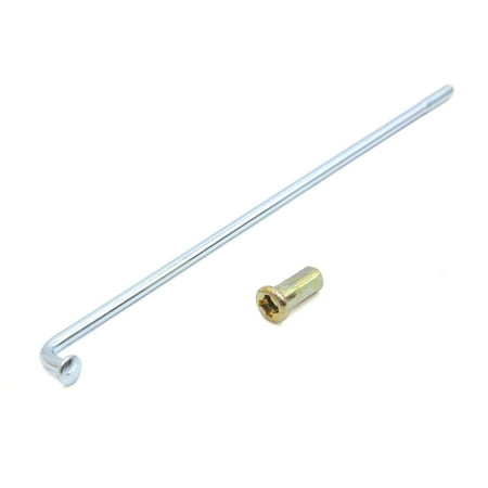 36pcs Acier Chrome 4mm Longueur 170mm Dia Filetage Rayon Roue Moto Mamelon Walmart Canada
