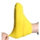 thumbnail image 1 of Fundas de silicona impermeables para zapatos para la lluvia, cubiertas de goma antideslizantes reutilizables para zapatos de lluvia protectores de zapatos de ciclismo al aire libre (amarillo, 1 of 5