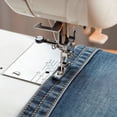 thumbnail image 5 of Zipper Presser for Home Sewing Machines Universal Low Shank Attachment, 5 of 5