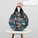 thumbnail image 5 of Advancent Bolsa de costura con patrón delicado e hilos que no se desprenden, regla auxiliar, bolsa de hilo de bordar, resistente al agua Almacenamiento y organización del hogar, 5 of 6