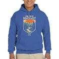 thumbnail image 3 of Pacific Northwest Ice Mountains Hoodie Men's -SelectDesign, 3 of 4