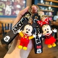 thumbnail image 2 of Anime Kawaii Disney Keychains Bulk Wholesale Cartoon Mickey Mouse Minnie Figure Keychain Donald Duck Model Kid Toys Kids GiftChina Gong Bohan LED, 2 of 2
