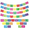 thumbnail image 1 of Celebrate In Style With Mexican Party Banner, Plastic Papel Picado Non-Toxic Material, Cinco De Mayo Decorations For A Festive Ambience, Multipurpose Party Banners That Bring Joy, 1 of 8