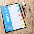 thumbnail image 2 of 1 Set Household Notebook Dividers Office Tab Dividers Convenient Binder Tabs Book Accessory (Number 1-5), 2 of 6