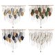 thumbnail image 4 of Advancent Tapiz de pared bohemio tejido a mano con borlas, decoración del hogar para dormitorio o sala de estar hecha de puro Kits de decoración para fiestas dos, 4 of 6