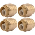 thumbnail image 2 of Sharkbite 1/2" Push To Connect Brass End Cap, 2 of 5