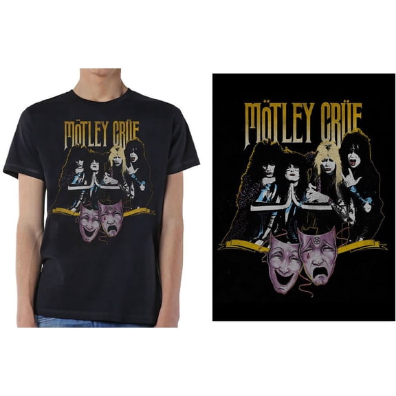Motley Crue Unisex T-Shirt Theatre Vintage (Small)