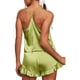 thumbnail image 4 of Txlixc Camisón de verano femenino de 2 piezas, chaleco de cuello V sin mangas + pijama corto Txlixc moda, 4 of 5