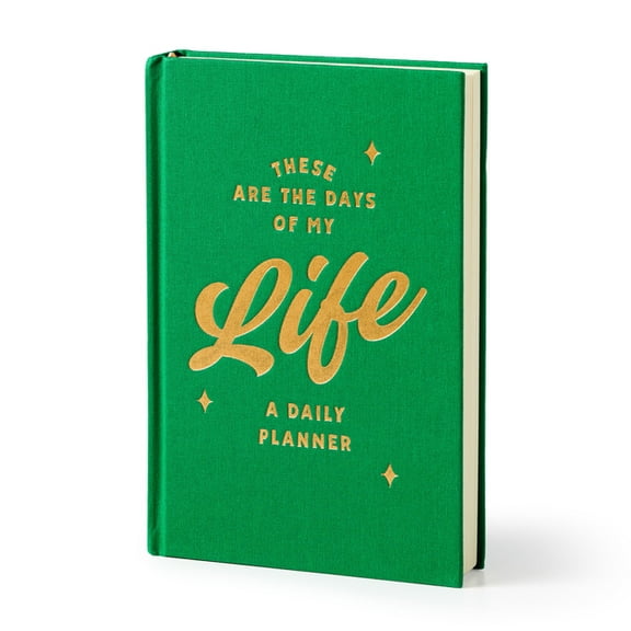 These Are the Days of My Life Undated Daily Planner, (Hardcover)