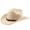 Khaki, variant on Zijinkuiwen Unisex Suede Cowboy Hat with Braided Leather Rope Ornament Band Wide Brim for Western Themed Party Cosplay Country Music Festival Gathering,Grey,One Size