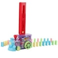 thumbnail image 4 of Tren de dominó, coche de juguete para juego de dominó, coche de juguete para juego de dominó, coche de juguete para niños, coche de juguete para dominó con un rendimiento inigualable, 4 of 14
