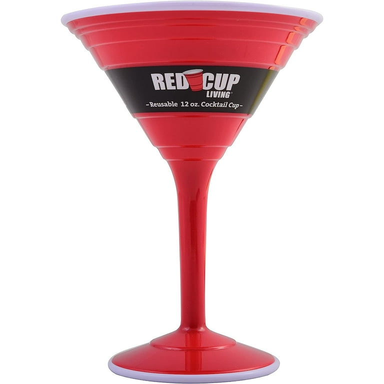Red Cup Living Wine Reusable Red Cup - 8 oz
