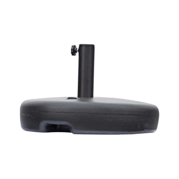 20" X 13" X 5" Black Water Injection Umbrella Base