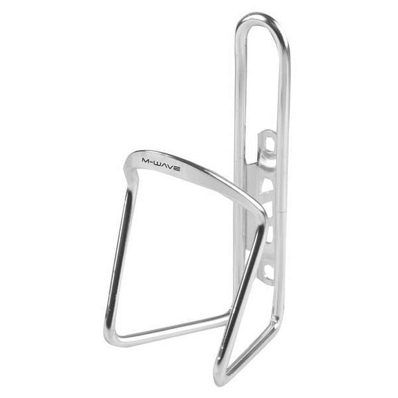 M-Wave Silver 6 mm Aluminum Water Bottle Cage