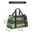 thumbnail image 2 of Lsque Pikmin Pattern Hand Travel Bag, Weekender Carry On for Women Men, Sports Gym Bag, Workout Duffel Bag, Overnight Shoulder Bag fit 15.6 Inch Laptop, 2 of 6