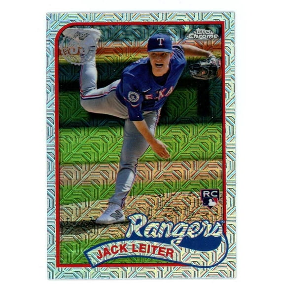 MLB 2024 Update Series Baseball Silver Pack Mojo 35th Anniversary 1989 Jack Leiter T89CU-19 (Rookie)
