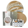 thumbnail image 1 of Graflsoa 4-Piece DIY Fluid Art Paint Kit for Creative Pouring & Decoration, 60ML Each in Gray Series, 1 of 6