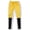 J29_YLW/BLK/WHT, variant on Allsense x FXN Men's Skinny Fit Track Joggers with Side Stripe & Zip Cuffs, Green/Red, Large