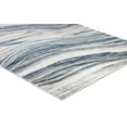 thumbnail image 2 of Concord Global Trading Concord Global Jefferson Collection Marble Stripes Area Rug Blue 2'7"x4'1" Polypropylene 3' x 5' Kitchen, 2 of 4