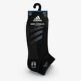 thumbnail image 3 of adidas Men's Superlite Stripe 3 Low Cut Socks (3-Pair), Black/Night Grey/Onix Grey, Large, 3 of 3