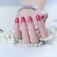 thumbnail image 4 of Gradient Nail Art Decals Finger Nail Stickers for 5Sets of Women, 4 of 5