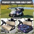 thumbnail image 4 of Whosucclay Heart-Shaped Horse Pattern Golf Cart Seat Protector, Wear-Resistant Cover Breathable Anti-Scratch Golf Cart Seat Cover Towel for Most 2‑Seat Golf Carts, 4 of 7