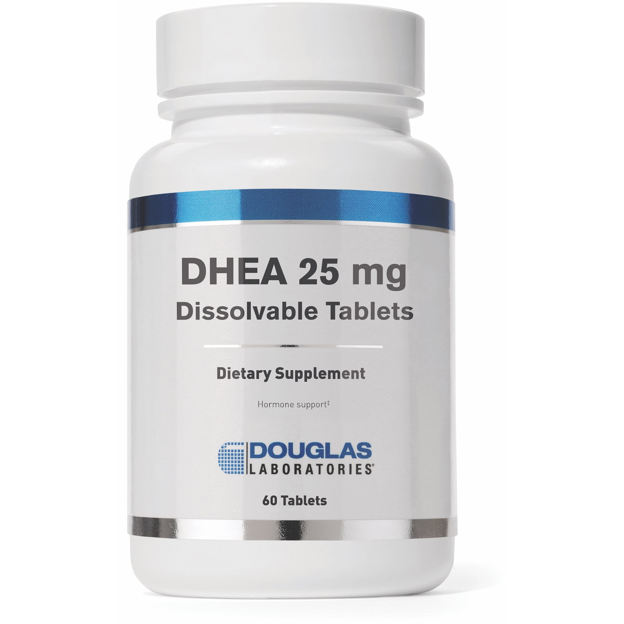 Douglas Laboratories DHEA 25 mg | Micronized Supplement to Support Immune Health, Brain, Bones, Metabolism and Lean Body Mass* | 60 Tablets