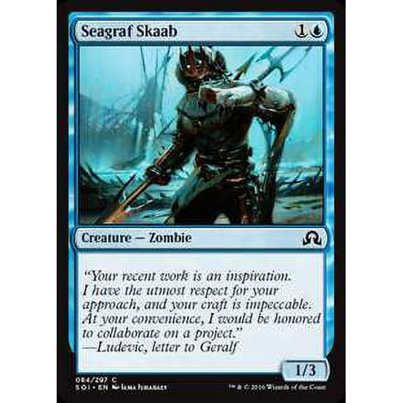 MtG Shadows Over Innistrad Common Seagraf Skaab (Foil) #84