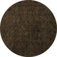 thumbnail image 1 of Ahgly Company Indoor Round Abstract Brown Modern Area Rugs, 5' Round, 1 of 4